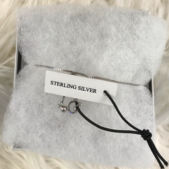 Rachel Zoe Sterling Silver Evil Eye Bracelet - Picture 4 of 6